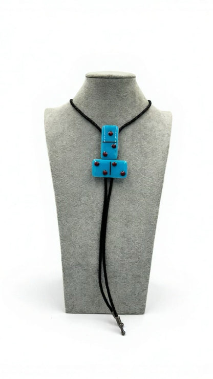 2-Domino Bolo Tie