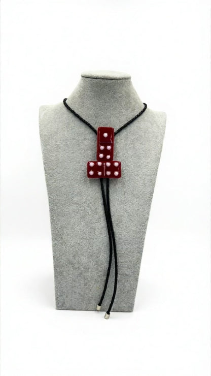2-Domino Bolo Tie