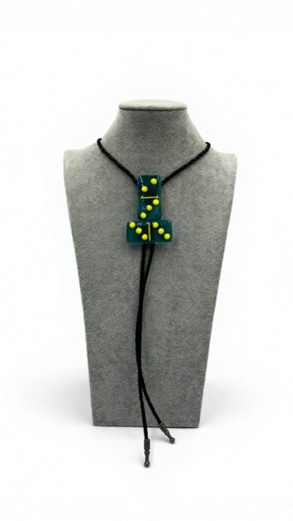 2-Domino Bolo Tie