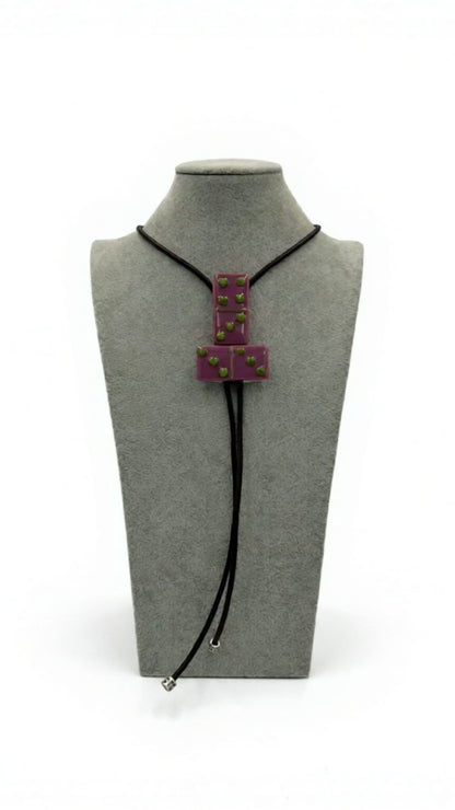 2-Domino Bolo Tie