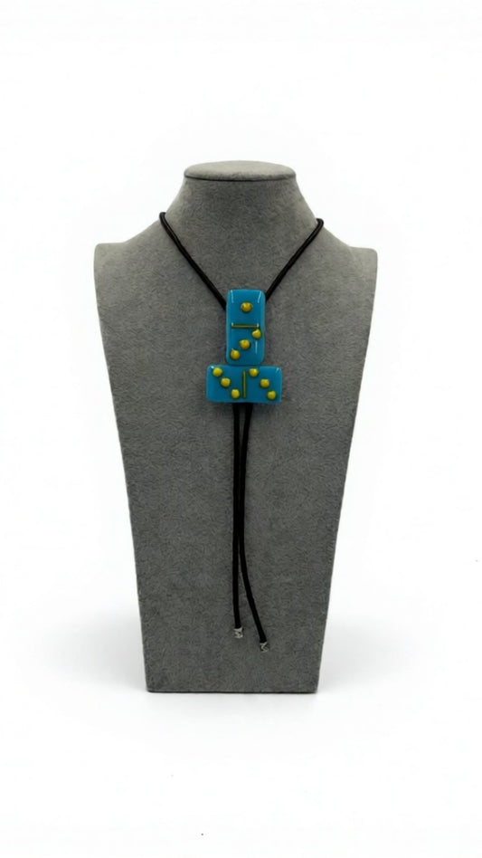 2-Domino Bolo Tie