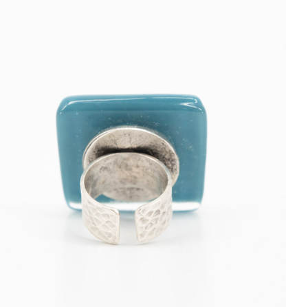 Domino Ring - Blue